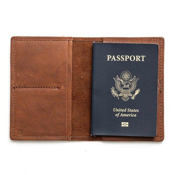 Leather Passeport Wallet