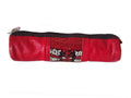 Leather Pencil Case / Makeup Bag - Marrakesh - Kilim - Moroccan Corridor