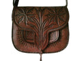 Moroccan Bag - Lssan Handbag / Shoulder Bag - Large Size - Brown - Arfoud Oasis | Moroccan Corridor