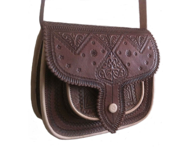 Lssan Handbag - Camel - Lssan Shoulder | Moroccan Corridor