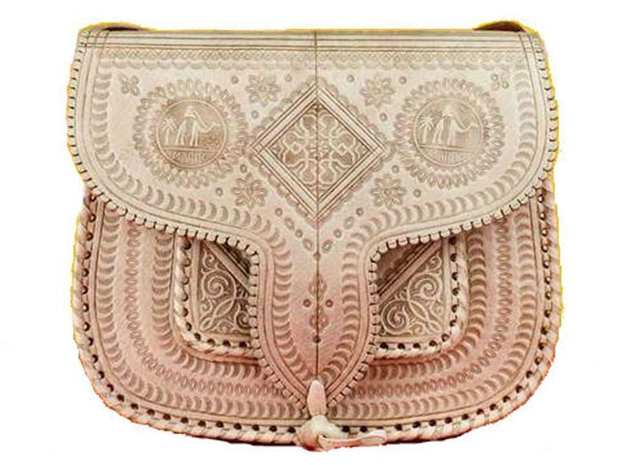 Lssan Handbag - Large Size - Natural - Lssan Shoulder | Moroccan Corridor