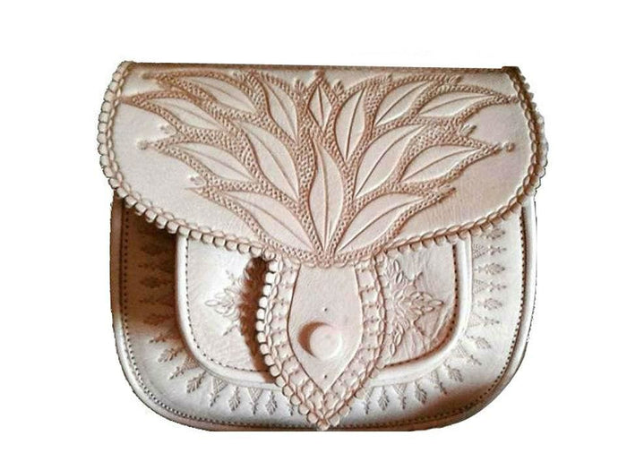 LSSAN Handbag - Palm - Natural - Shoulder | Moroccan Corridor