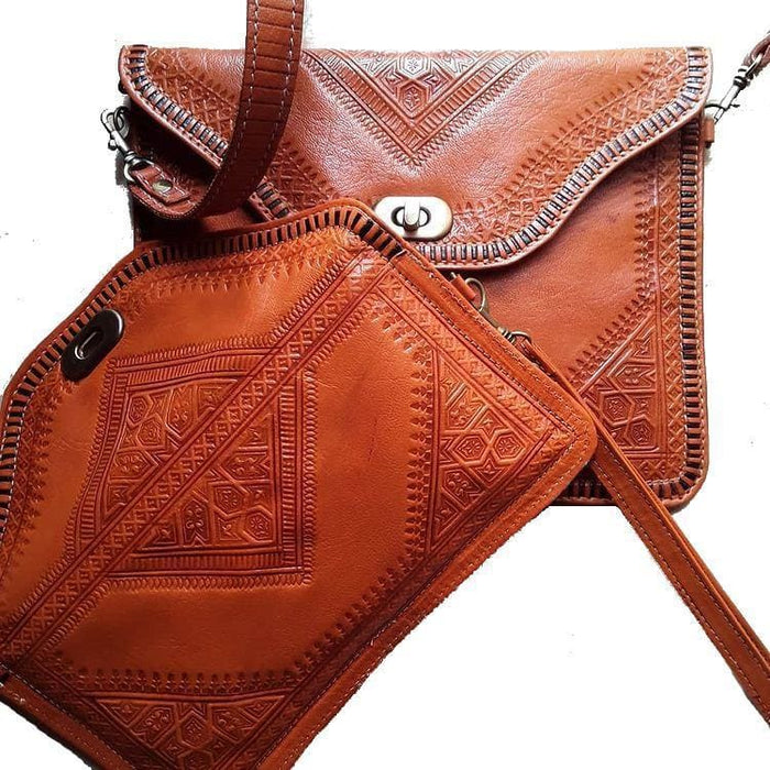 M'dina Bundle - Orange Clutches - Moroccan Corridor