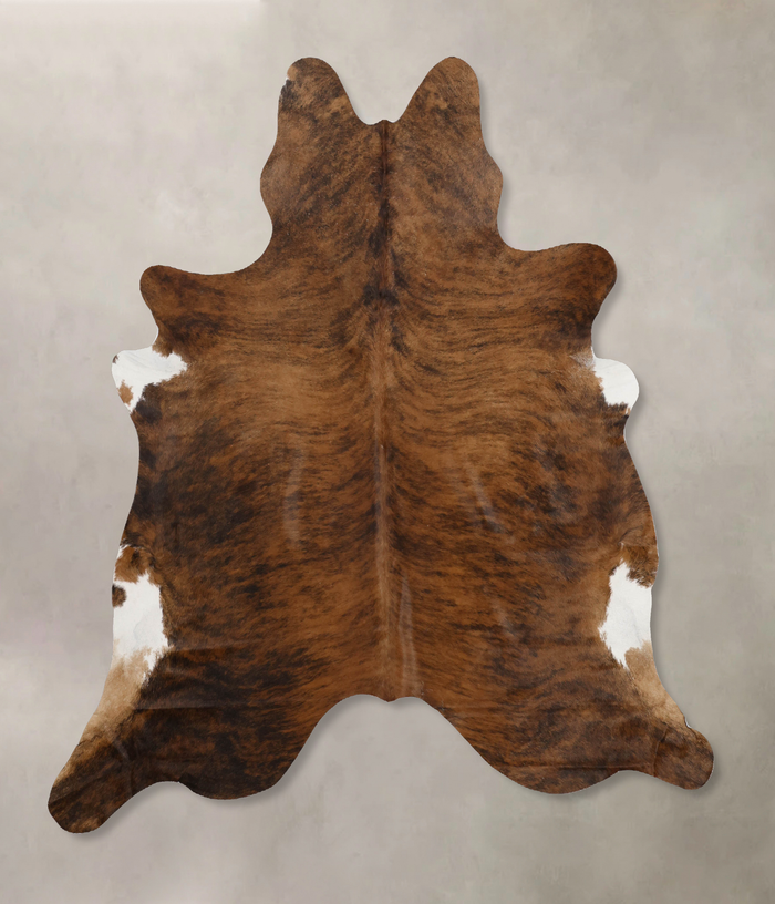 Medium Brindle Cowhide Rug #B10365