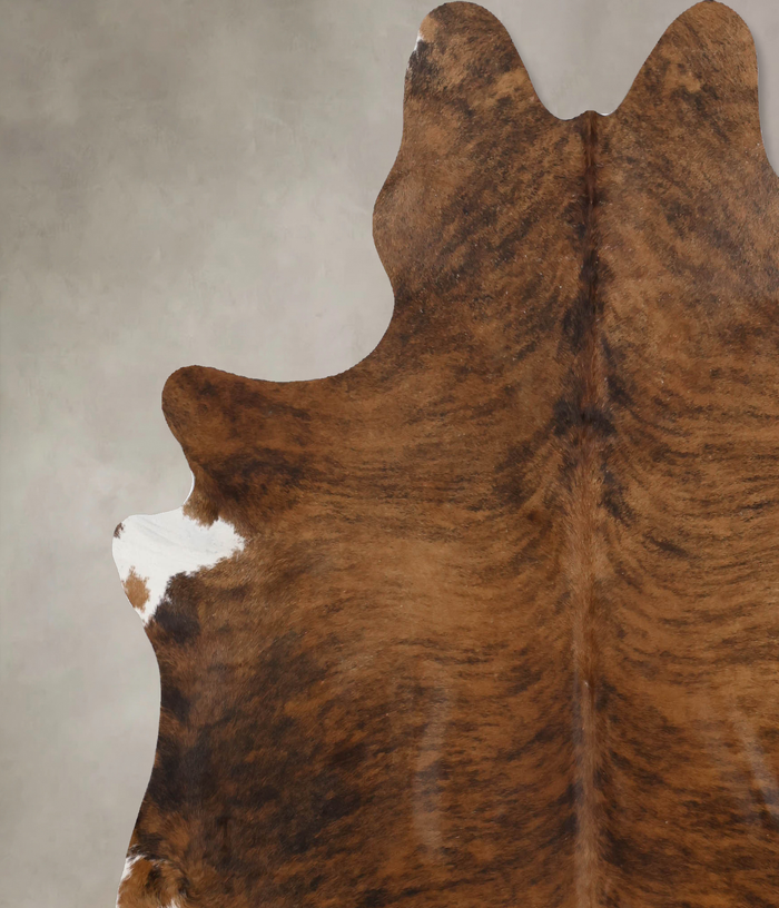 Medium Brindle Cowhide Rug #B10365