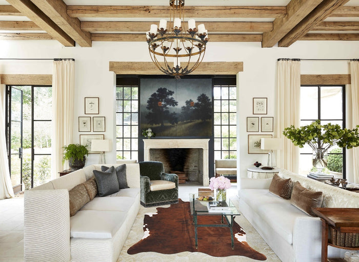 Medium Brindle Cowhide Rug #B10367