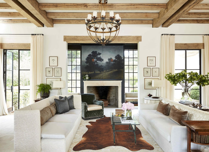 Medium Brindle Cowhide Rug #B10366