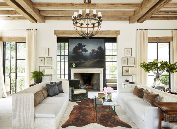 Medium Brindle Cowhide Rug #B10937
