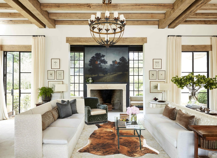 Medium Brindle Cowhide Rug #B10936