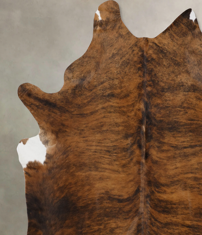 Medium Brindle Cowhide Rug #B10939