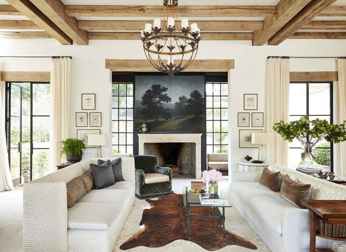 Medium Brindle Cowhide Rug #B10939
