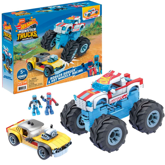 Mega GYG22 Mega Construx Hot Wheels Rodger Dodger & Hot Wheels Racing