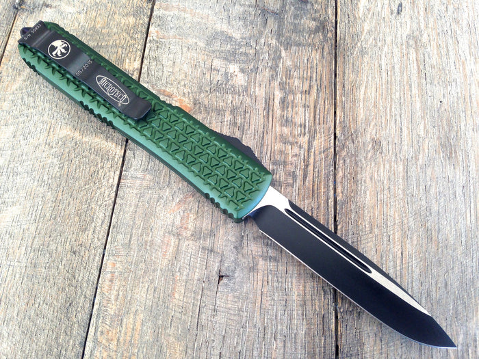 Microtech Ultratech  S/E OTF Tri-Grip  121-1 OD Tactical - GearBarrel.com