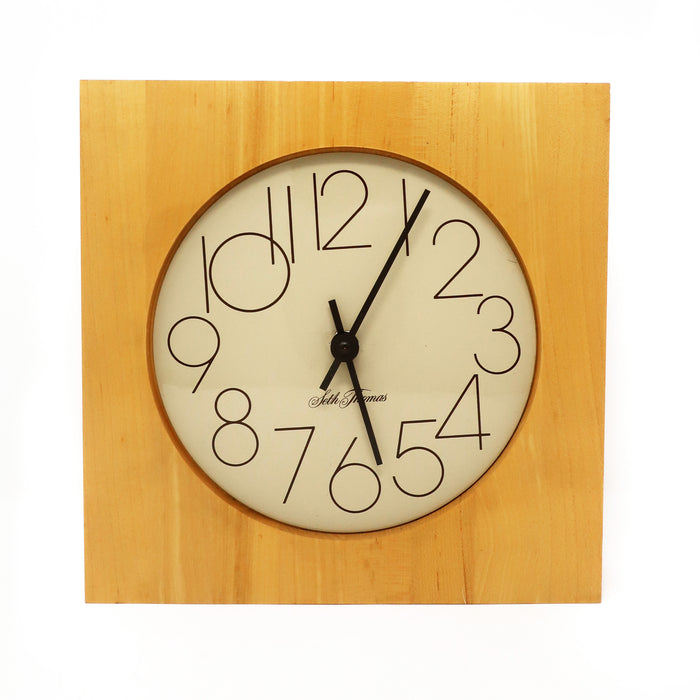 Mid-Century Modern Seth Thomas Wall Clock