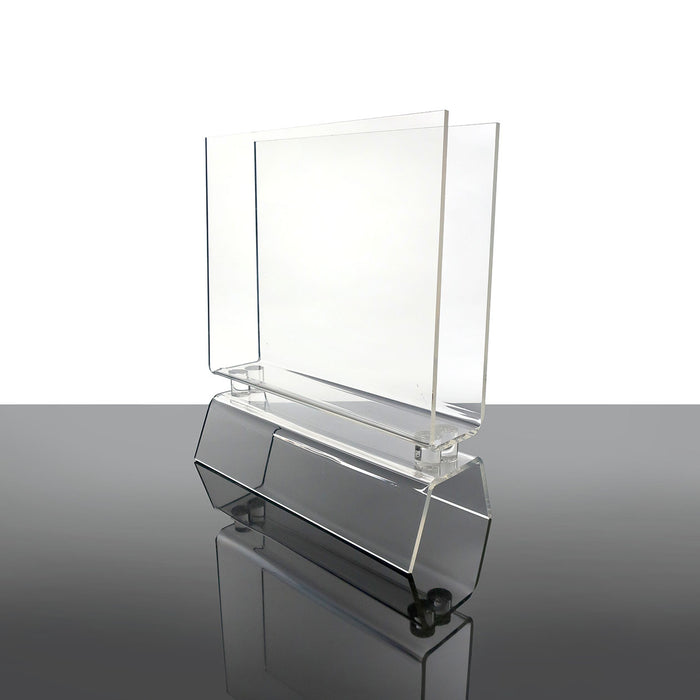 Mid-Cenutry Modern Lucite Magazine Rack