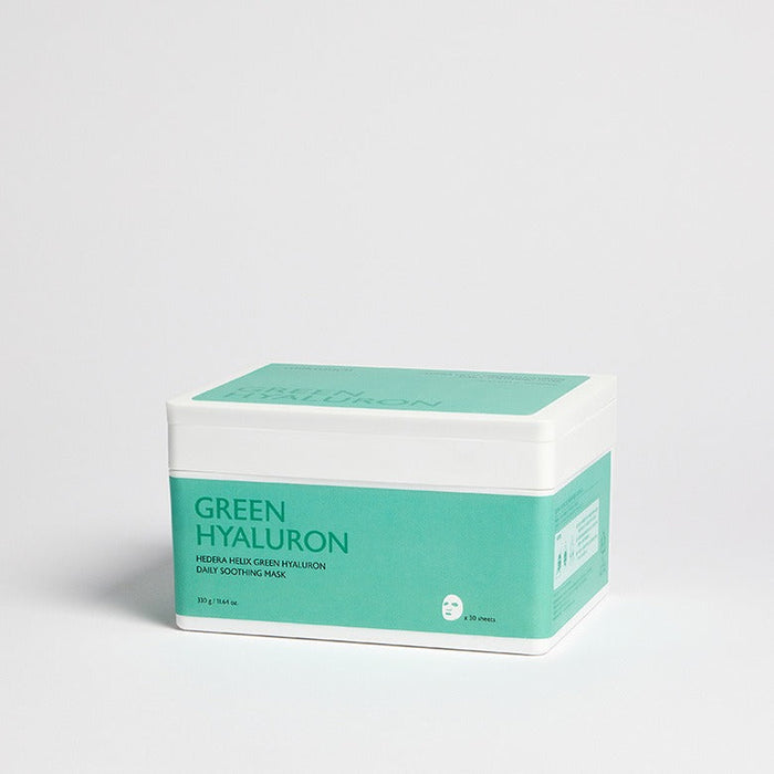 MILK TOUCH Western Pine Green Hyalueonic Daily Soothing Mask in packaging