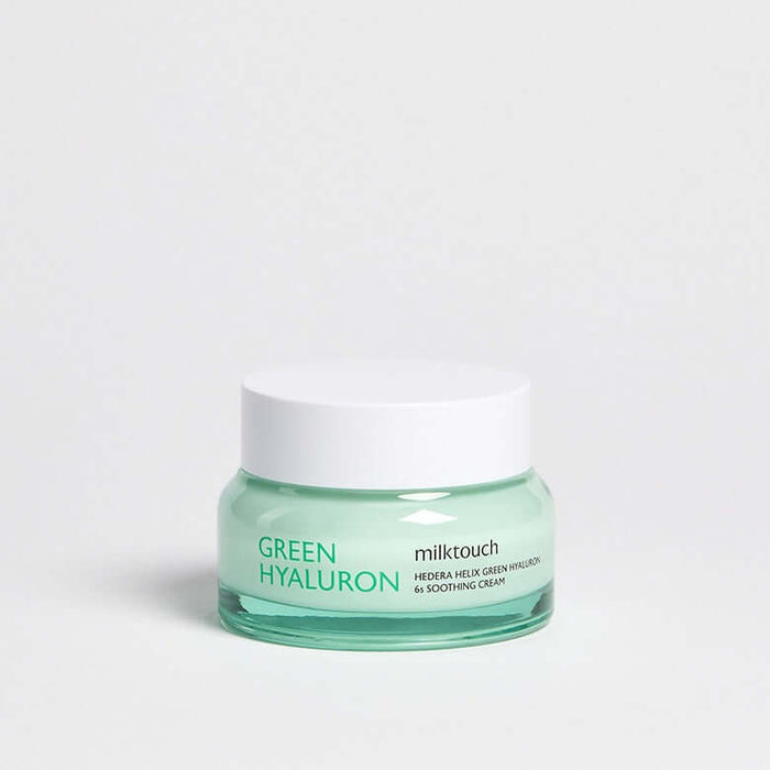 MILK TOUCH Western Songak Green Hyaluronic Acid 6-second Soothing Cream in a jar