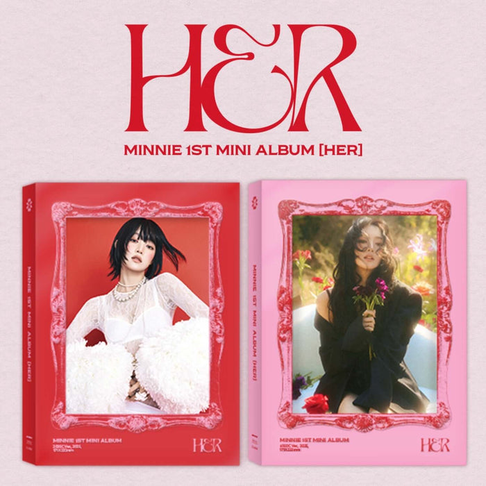 MINNIE ((G)I-DLE) - 1st Album [HER] (Random 1 of 2) - Kpop A | Kool Seoul - Buy Kpop Albums Online