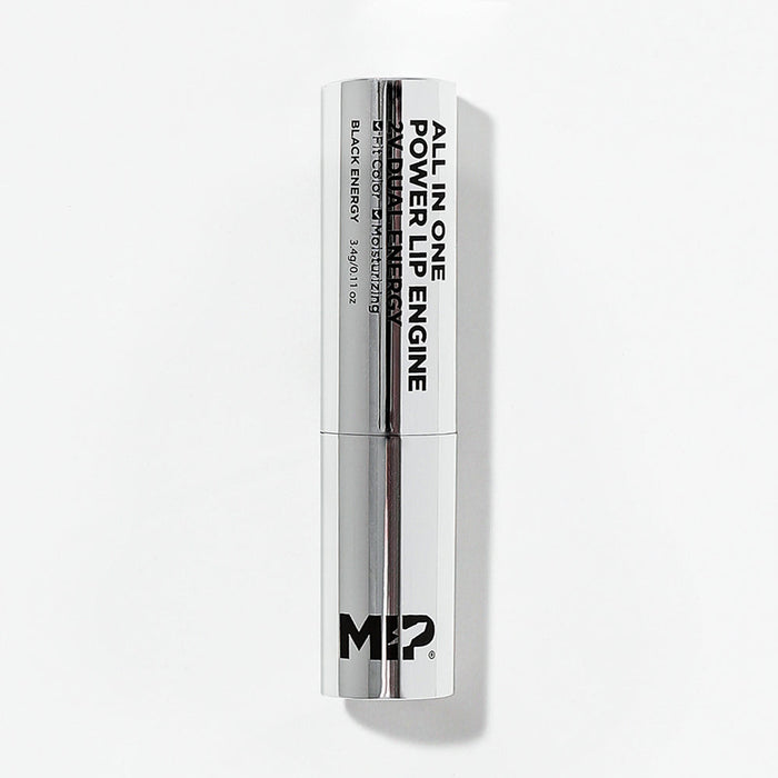 MIP All-in-One Power Lip Enging Color Lip Balm 3.4g silver tube product shot Gentleman Korea men’s skincare