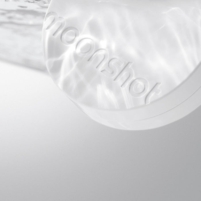 MOONSHOT Conscious Fit Glow Cushion Foundation compact with water reflection
