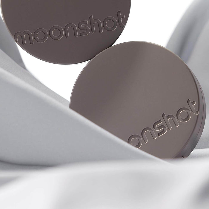 MOONSHOT Conscious Fit Matte Cushion Foundation in neutral packaging with brand logo, highlighting premium matte finish