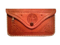 Moroccan Camel Leather Purse - Orange - Heritage Purses | Moroccan Corridor