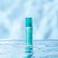 NATURE REPUBLIC Super Aqua Max Watery Emulsion 130ml bottle on water backdrop