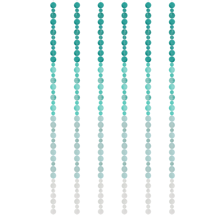 NEW | Capiz Strand | Ombre Turquoise