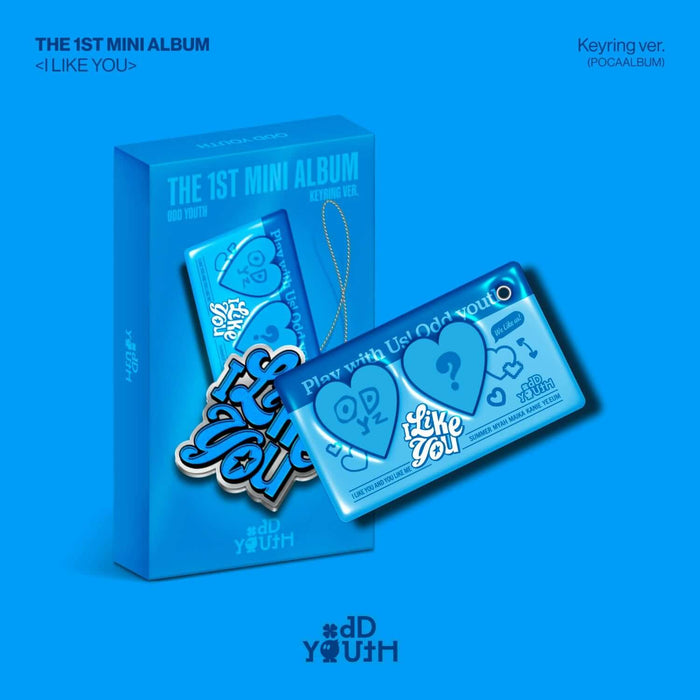 ODD YOUTH - THE 1ST MINI ALBUM [I LIKE YOU] (Keyring ver.) - | Kool Seoul - Buy Kpop Albums Online