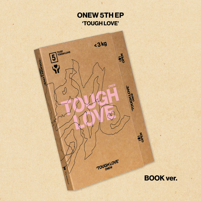 ONEW - 5th Mini Album [TOUGH LOVE] (BOOK Ver.) - Kpop Album | Kool Seoul - Buy Kpop Albums Online