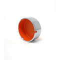 Orange Isamu Kenmochi Plastic and Chrome Ashtray