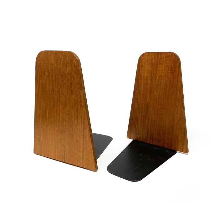 Pair of Large Teak Bookends Attr. to Kai Kristiansen