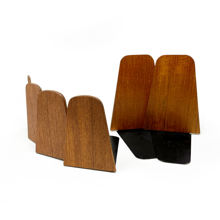 Pair of Large Teak Bookends Attr. to Kai Kristiansen