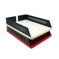 Pair of Red & White Babele 940 Trays By Barbieri & Marianelli for Rexite