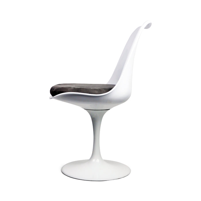 Pair of While Tulip Style Chairs