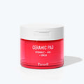 PARNELL AHA Omija Ceramic Pad 60 Pads in red jar with white lid showcasing skincare product