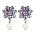 Pearl Drop Dangle Earrings for Women - BELARIC