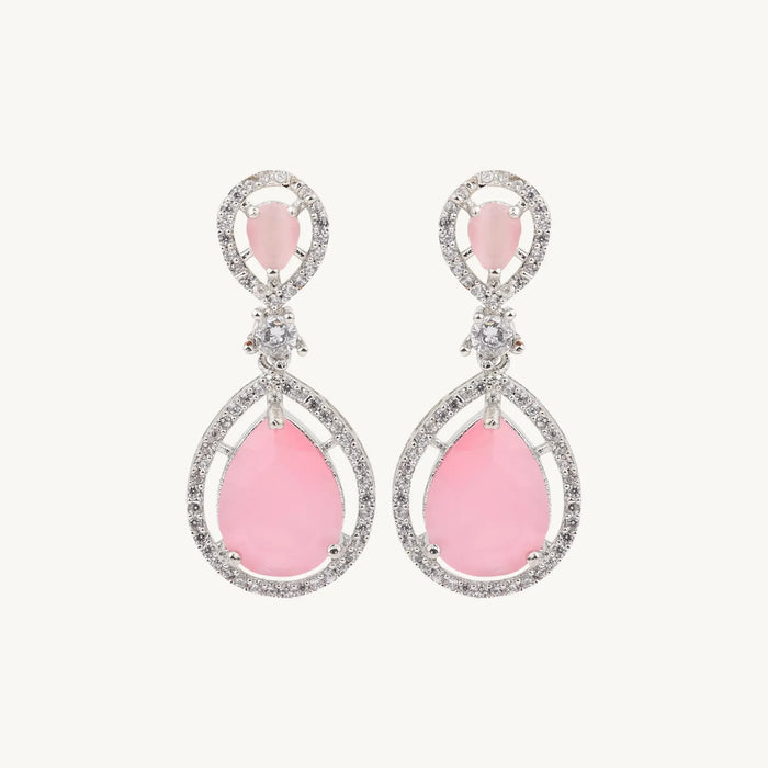 BELARIC Fashion Stylish Pink Earrings for Women & Girls | Cute & Trendy Earrings for Everyday Wear | Elegant Dangle Earrings for Parties & Casual Looks - BELARIC