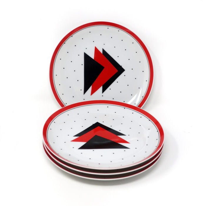 Postmodern Graphix Dessert Set by Saltera Himark 1985