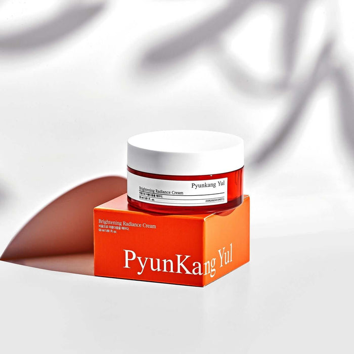 PYUNKANG YUL Brightening Radiance Cream 50ml product packaging on display