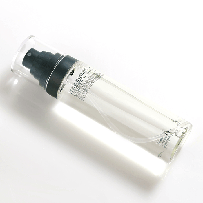 PYUNKANG YUL Calming Moisture Mist 100ml in transparent spray bottle, ideal for soothing skin.