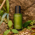 SANDAWHA For Men Orgatea Moiture Defense Lotion 120ml bottle on natural forest background by Gentleman Korea