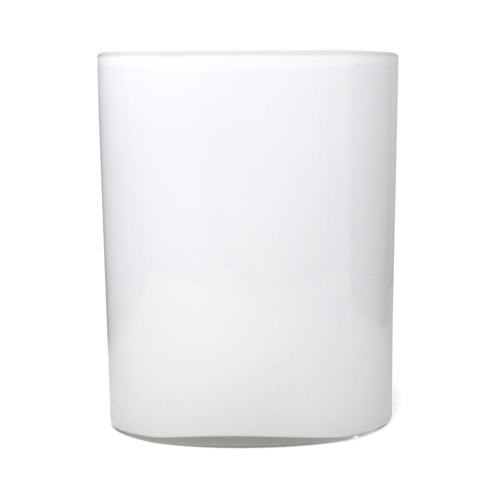 Scandinavian Modern White Ovalis Vase by Tapio Wirkkala for Iittala