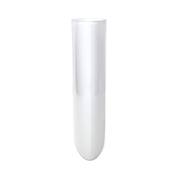 Scandinavian Modern White Ovalis Vase by Tapio Wirkkala for Iittala