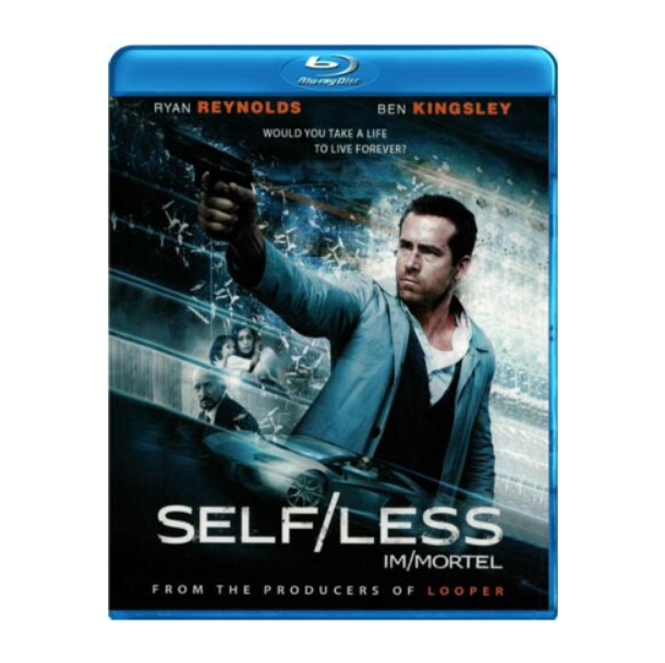 Self / Less Blu-Ray + DVD Combo Ryan Reynolds, Ben Kingsley - Wainfleet Trading Post