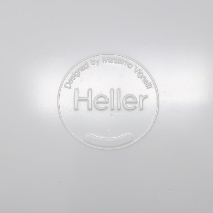Set of White Massimo Vignelli for Heller Dinnerware