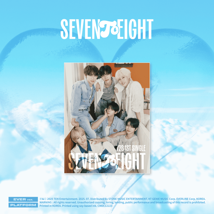 SEVENTOEIGHT - 1st single [SEVENTOEIGHT] (EVER ver.) - Kpop  | Kool Seoul - Buy Kpop Albums Online