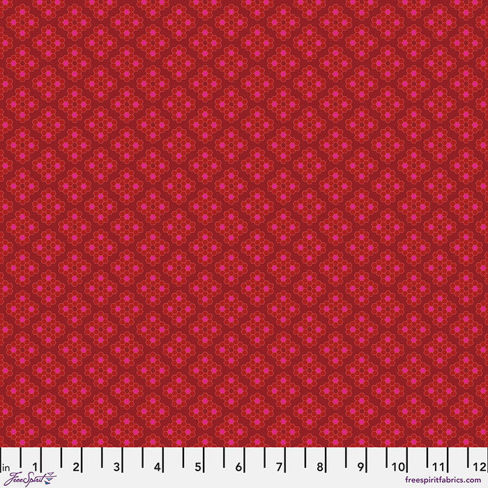 Sew Kind of Wonderful - Crimson - Bliss - Field Cloth - PWSK056.BLISS - Sold by the Yard