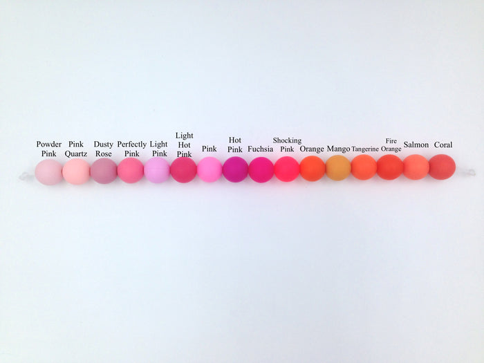 Silicone Wholesale--Mix & Match--12mm Bulk Silicone Beads--500