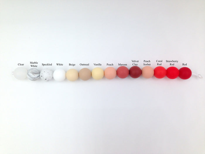 Silicone Wholesale--Mix & Match--12mm Bulk Silicone Beads-1000